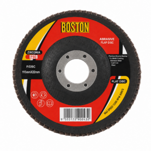 BOSTON Zirconia P80 Flap Disc 115 x 22mm