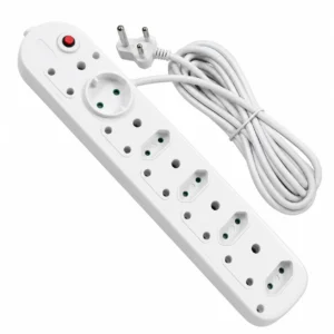 Elec 6Way 3X15Amp+3X5Amp+5M