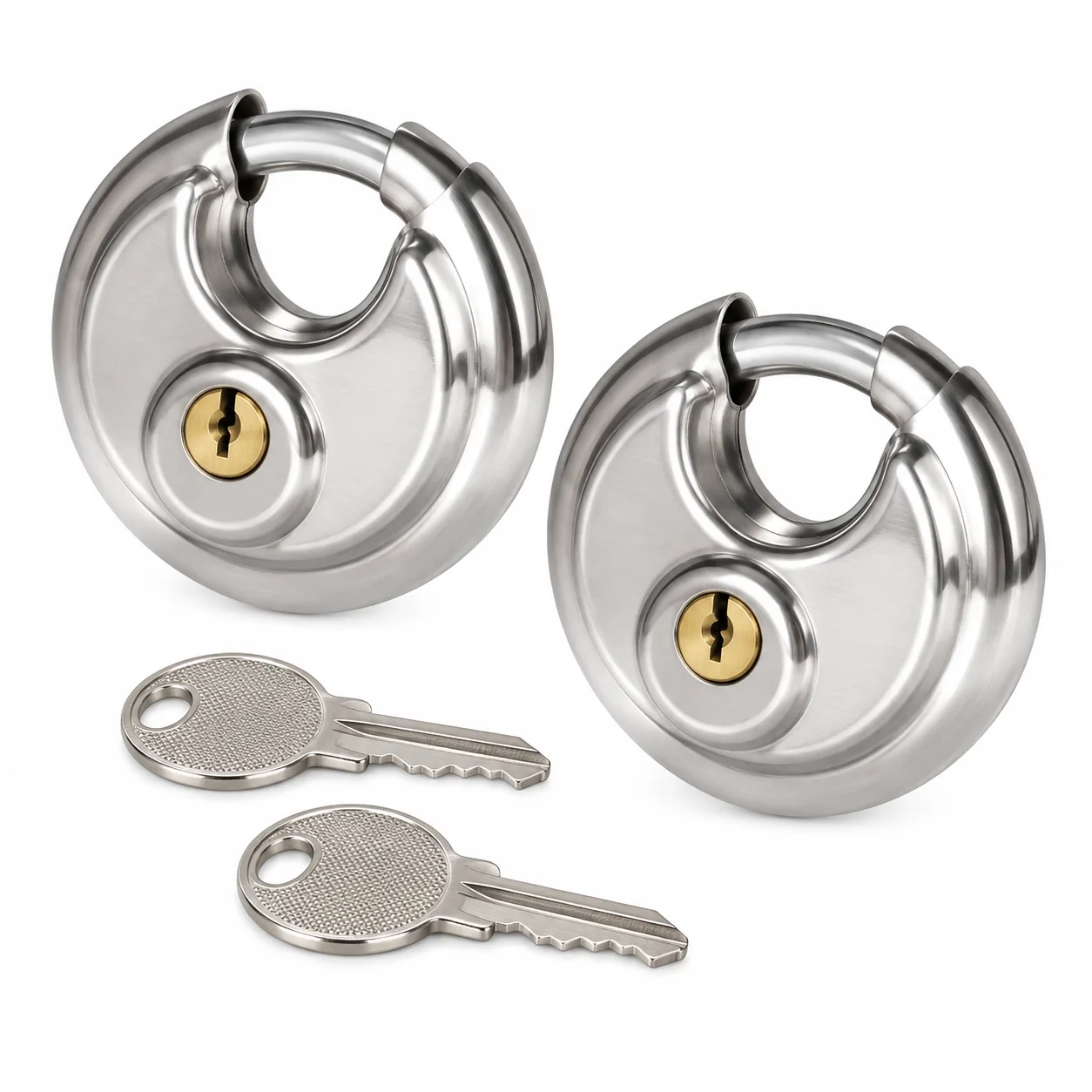 Tri-Circle 70Mm Disc S/S Ka'2Pk